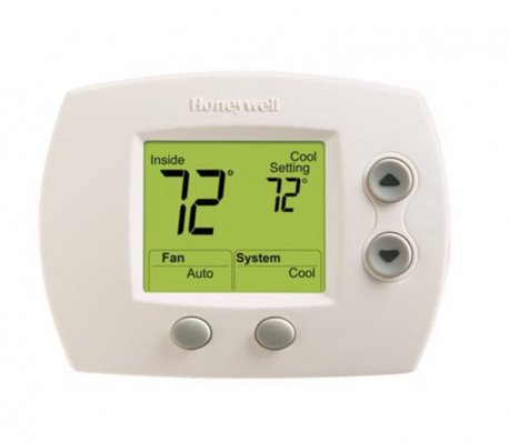 FocusPRO 5000 Non-Programmable Thermostat w/ Large Display, 1H/1C Conv. or 1H/1C Heat Pump Honeywell